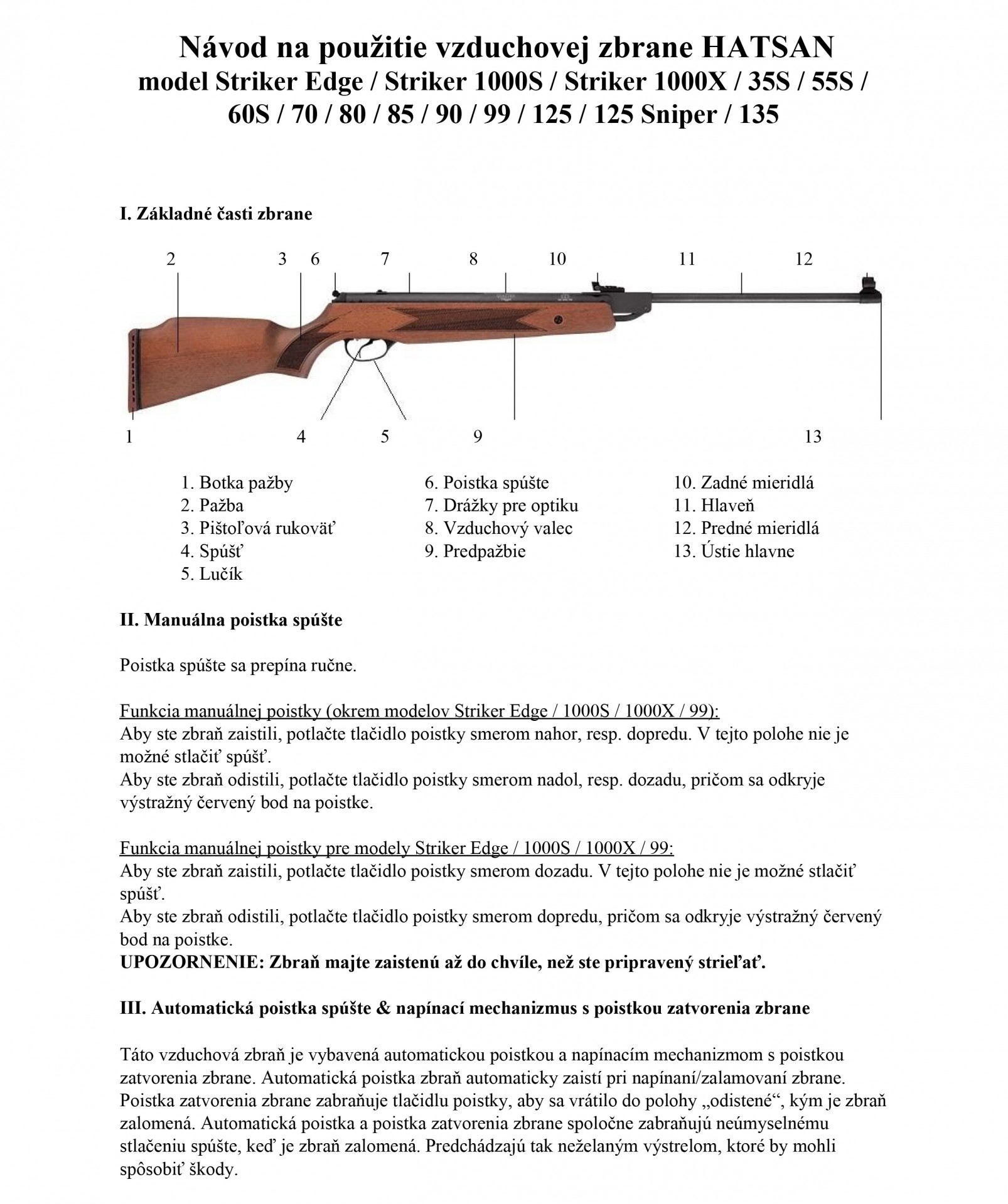 Vzduchovka Hatsan Striker Edge Camo, kal. 4,5mm
